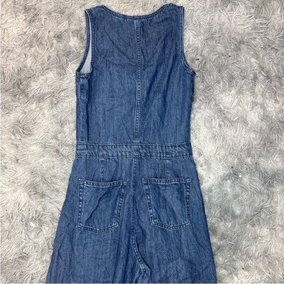 Universal Thread Women’s Sleeveless Denim Jumpsuit - Blue Size 4 NWT - Picture 5 of 5